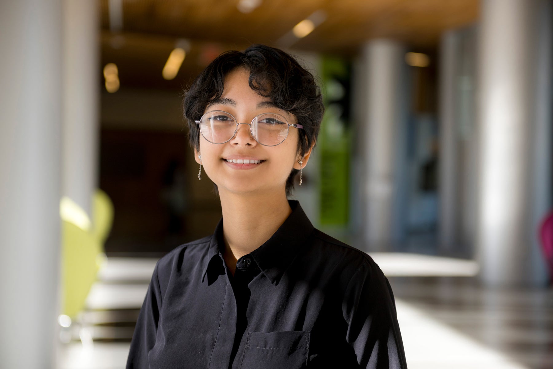 Undergraduate researcher Sugey Garcia Galvin