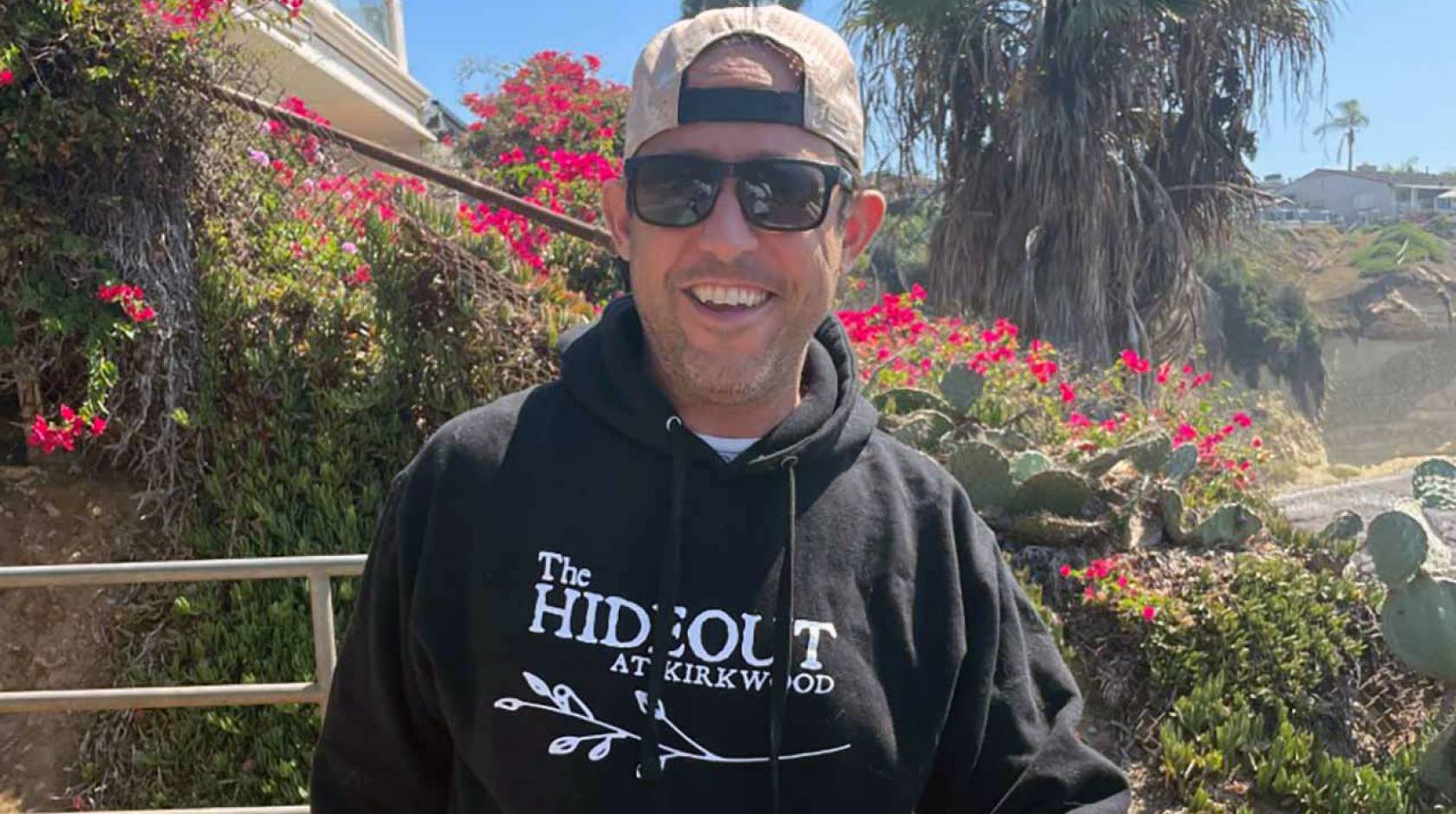 Anthony Donatelli smiling outside on a sunny day